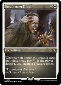 Smothering Tithe (Foil Etched) - Commander Masters - Magic: The Gathering card