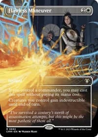 Flawless Maneuver (Borderless) - Commander Masters - Magic: The Gathering card