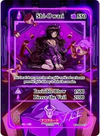 Shi-Owari (Extended Art) (Serial Numbered) - Warped Crusaders [1st Edition] - Akora TCG card