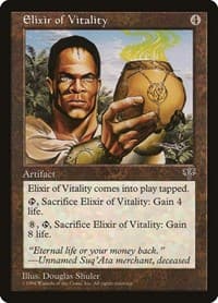 Elixir of Vitality - Mirage - Magic: The Gathering card