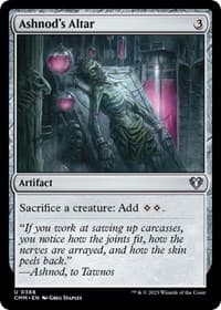 Ashnod's Altar - Commander Masters - Magic: The Gathering card
