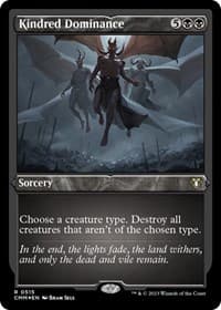 Kindred Dominance (Foil Etched) - Commander Masters - Magic: The Gathering card