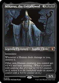 Mikaeus, the Unhallowed (Foil Etched) - Commander Masters - Magic: The Gathering card