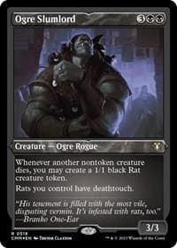 Ogre Slumlord (Foil Etched) - Commander Masters - Magic: The Gathering card