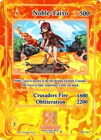 Noble-Taiyo - Warped Crusaders [1st Edition] - Akora TCG card