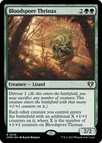 Bloodspore Thrinax - Commander Masters - Magic: The Gathering card