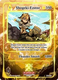 Shogeki-Ezstor - Warped Crusaders [1st Edition] - Akora TCG card