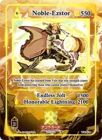 Noble-Ezstor - Warped Crusaders [1st Edition] - Akora TCG card