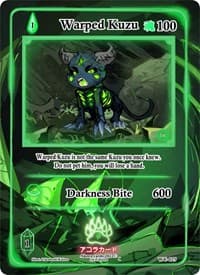 Warped Kuzu - Warped Crusaders [1st Edition] - Akora TCG card