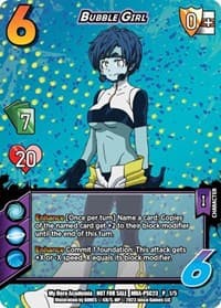 Bubble Girl (Provisional Store Championship 2023) - UniVersus: My Hero Academia Promo Cards - UniVersus card