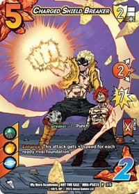 Charged Shield Breaker (Provisional Store Championship 2023) - UniVersus: My Hero Academia Promo Cards - UniVersus card