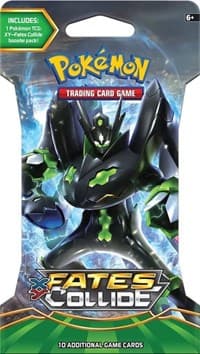 XY - Fates Collide Sleeved Booster Pack [Zygarde] - XY - Fates Collide - Pokemon card