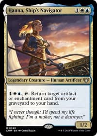 Hanna, Ship's Navigator - Commander Masters - Magic: The Gathering card