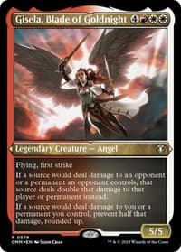Gisela, Blade of Goldnight (Foil Etched) - Commander Masters - Magic: The Gathering card