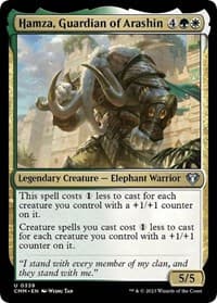 Hamza, Guardian of Arashin - Commander Masters - Magic: The Gathering card