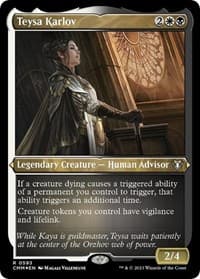 Teysa Karlov (Foil Etched) - Commander Masters - Magic: The Gathering card