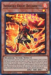 Infernoble Knight Ricciardetto - Duelist Nexus - YuGiOh card