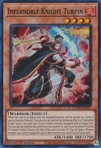 Infernoble Knight Turpin - Duelist Nexus - YuGiOh card