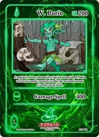 W. Burin - Grordhelm Uprising [1st Edition] - Akora TCG card