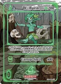 W. Burin (Extended Art) - Grordhelm Uprising [1st Edition] - Akora TCG card