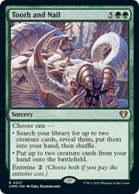 Tooth and Nail - Commander Masters - Magic: The Gathering card