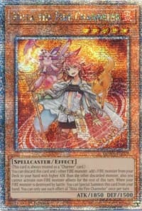 Hiita the Fire Channeler (Quarter Century Secret Rare) - Duelist Nexus - YuGiOh card