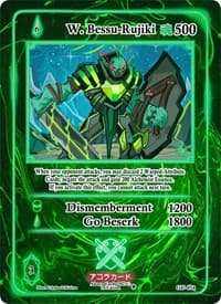 W. Bessu-Rujiki - Grordhelm Uprising [1st Edition] - Akora TCG card
