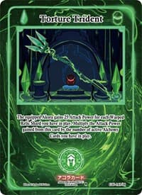 Torture Trident (Holo) - Grordhelm Uprising [1st Edition] - Akora TCG card