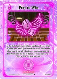 Pray to Win - Grordhelm Uprising [1st Edition] - Akora TCG card
