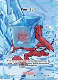 Frost Burn (Full Art) - Afelium Unleashed [1st Edition] - Akora TCG card