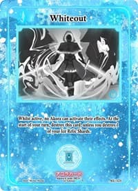 Whiteout - Afelium Unleashed [1st Edition] - Akora TCG card