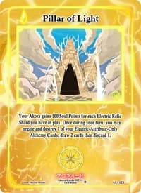 Pillar of Light - Afelium Unleashed [1st Edition] - Akora TCG card