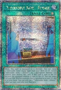 "Infernoble Arms - Almace" (Quarter Century Secret Rare) - Duelist Nexus - YuGiOh card