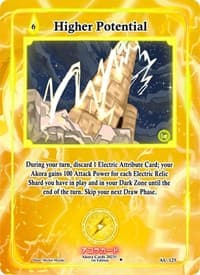 Higher Potential - Afelium Unleashed [1st Edition] - Akora TCG card