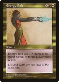Energy Bolt - Mirage - Magic: The Gathering card