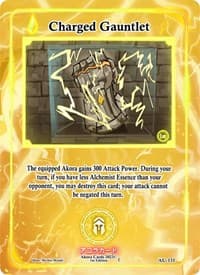 Charged Gauntlet - Afelium Unleashed [1st Edition] - Akora TCG card