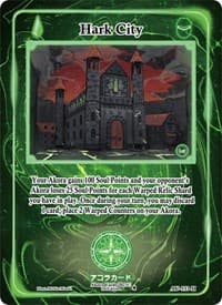 Hark City (Holo) - Afelium Unleashed [1st Edition] - Akora TCG card