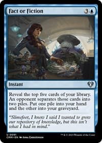 Fact or Fiction - Commander Masters - Magic: The Gathering card