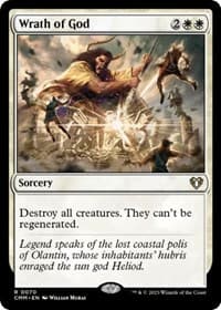 Wrath of God - Commander Masters - Magic: The Gathering card