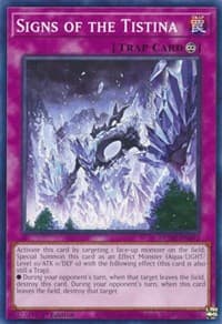 Signs of the Tistina - Duelist Nexus - YuGiOh card