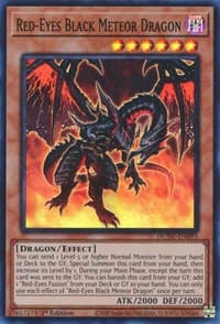 Red-Eyes Black Meteor Dragon - Duelist Nexus - YuGiOh card