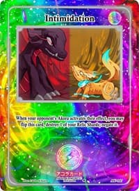Intimidation - Afelium Unleashed [1st Edition] - Akora TCG card