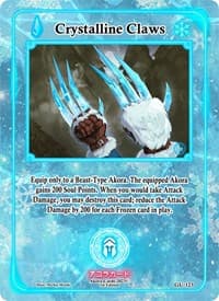 Crystalline Claws - Grordhelm Uprising [1st Edition] - Akora TCG card