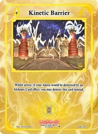 Kinetic Barrier - Grordhelm Uprising [1st Edition] - Akora TCG card