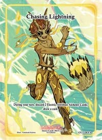 Chasing Lightning (Full Art) - Grordhelm Uprising [1st Edition] - Akora TCG card