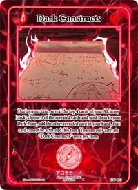Dark Constructs - Grordhelm Uprising [1st Edition] - Akora TCG card