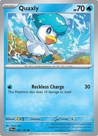 Quaxly - 050/193 (Summer 2023 Collector Chest) - Miscellaneous Cards & Products - Pokemon card