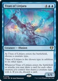 Titan of Littjara - Commander Masters - Magic: The Gathering card