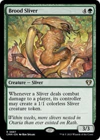 Brood Sliver - Commander Masters - Magic: The Gathering card