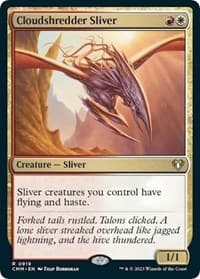 Cloudshredder Sliver - Commander Masters - Magic: The Gathering card